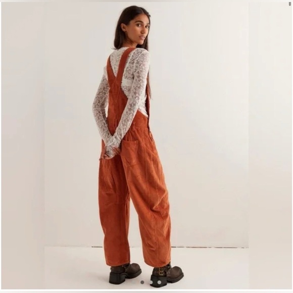 Freee people Good Luck Cord Overalls - Picture 3 of 8